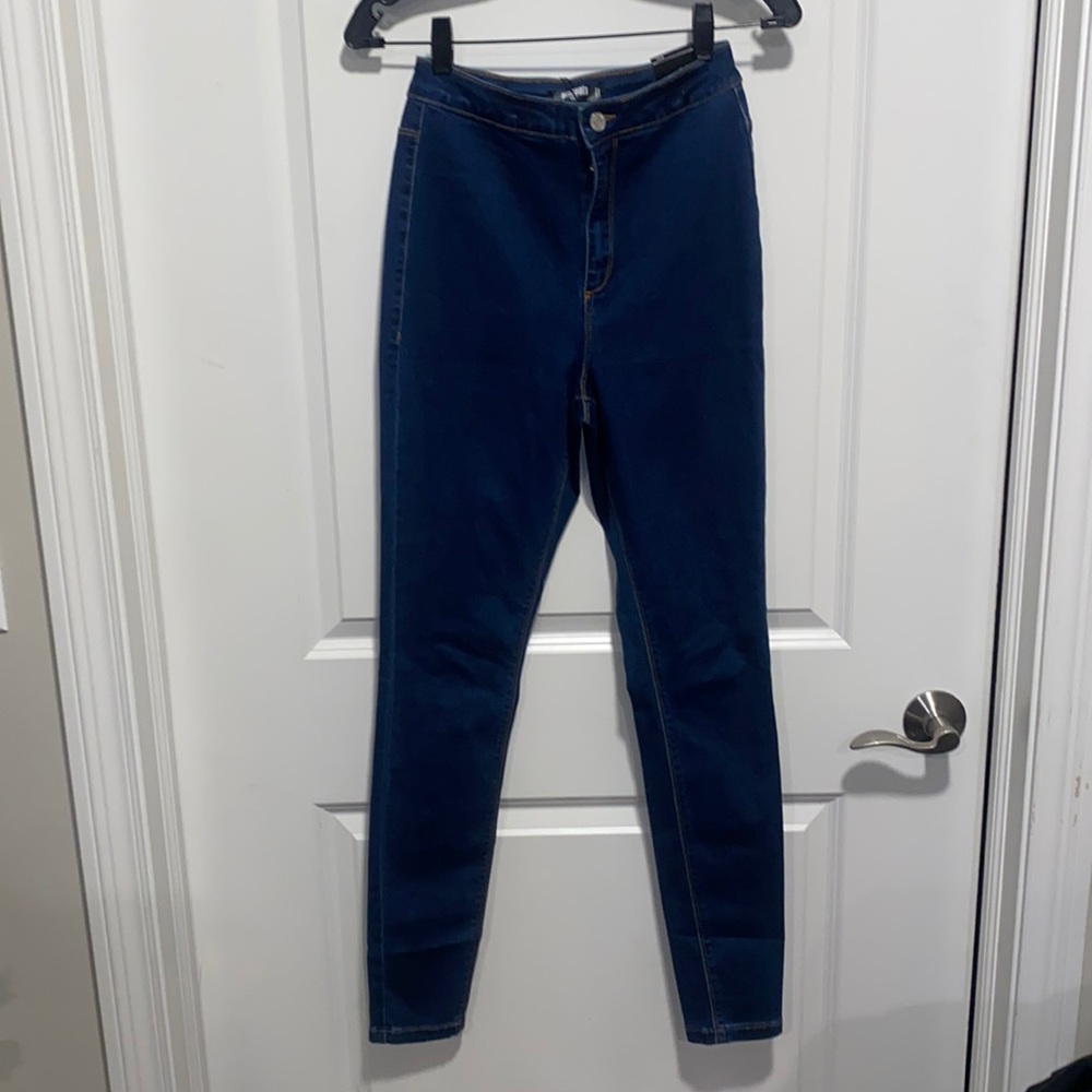 Brand New Missguided Blue Jeans 6 Tall
